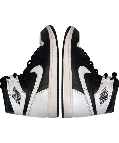 NIKE（ナイキ）NIKE (ナイキ) エアジョーダン1 レトロ ハイ OG ブラック×ホワイト サイズ:US9.5の古着・服飾アイテム