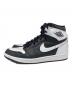 NIKE (ナイキ) エアジョーダン1 レトロ ハイ OG ブラック×ホワイト サイズ:US9.5：9000円