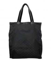 GUCCI（グッチ）の古着「GGナイロン トートバッグ」｜ブラック