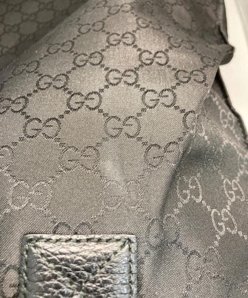 GUCCI（グッチ）GUCCI (グッチ) GGナイロン トートバッグ ブラックの古着・服飾アイテム