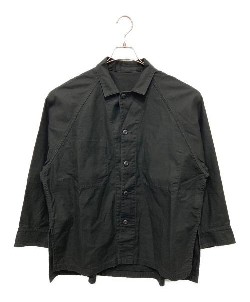 Plage（プラージュ）Plage (プラージュ) Army シャツジャケット ブラック サイズ:38の古着・服飾アイテム