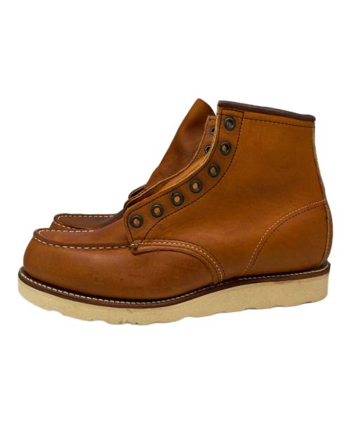 RED WING（レッドウィング）RED WING (レッドウィング) 6-inch Classic Moc／6インチ クラシックモック ブラウン サイズ:US8Eの古着・服飾アイテム