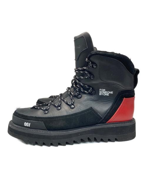 FORSOMEONE（フォーサムワン）FORSOMEONE (フォーサムワン) MOUNTAIN BOOTS／マウンテンブーツ ブラック サイズ:43の古着・服飾アイテム