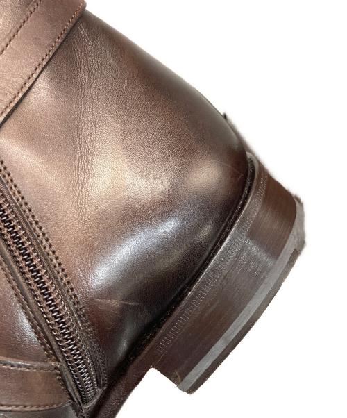 Santoni（サントーニ）Santoni (サントーニ) サイドジップブーツ ブラウン サイズ:UK9の古着・服飾アイテム