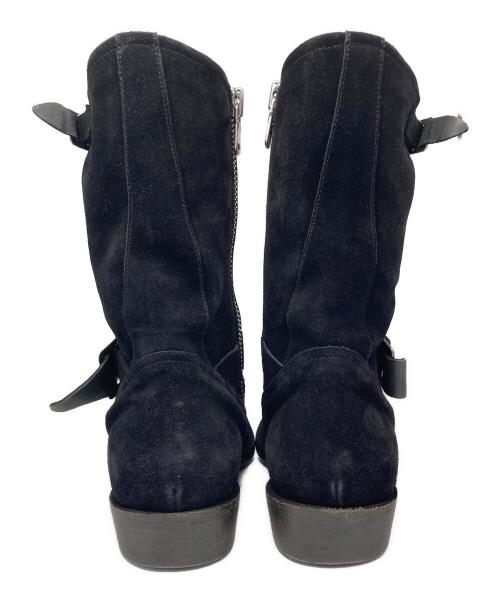 Rags McGREGOR（ラグスマックレガー）Rags McGREGOR (ラグスマックレガー) nonnative (ノンネイティブ) コラボバイカーブーツ ブラック サイズ:43の古着・服飾アイテム