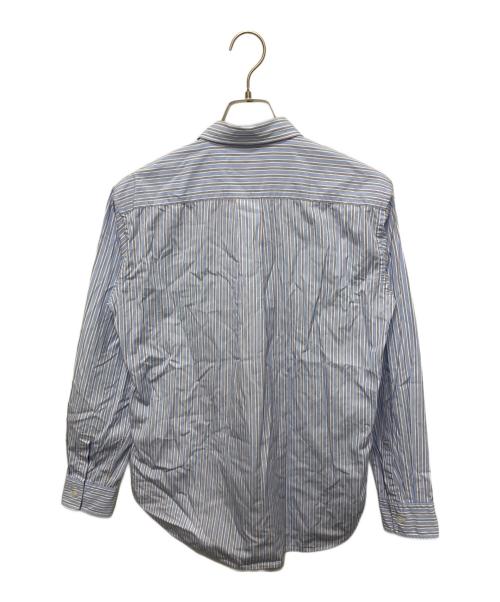 COMME des GARCONS HOMME DEUX（コムデギャルソン オム ドゥ）COMME des GARCONS HOMME DEUX (コムデギャルソン オム ドゥ) DISNEY (ディズニー) ストライプシャツ ブルー サイズ:Sの古着・服飾アイテム
