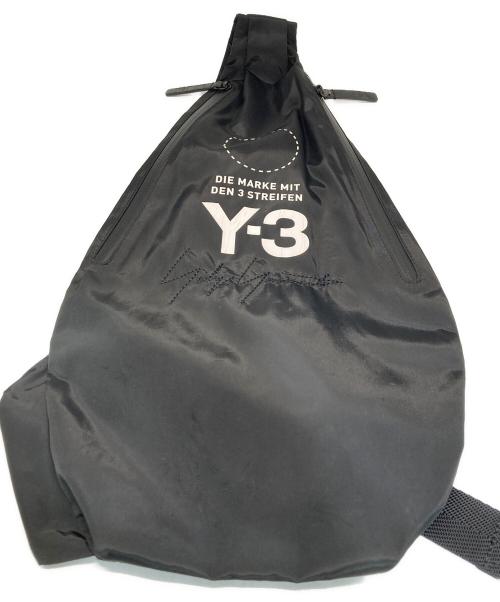 Y-3（ワイスリー）Y-3 (ワイスリー) メッセンジャーボディバッグ ブラックの古着・服飾アイテム
