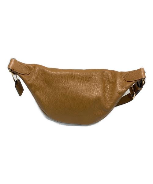 COACH（コーチ）COACH (コーチ) ウエストバッグ ブラウンの古着・服飾アイテム