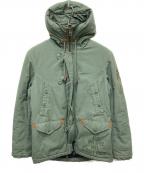 stussyステューシー）の古着「N‐3Bミリタリージャケット」｜カーキ