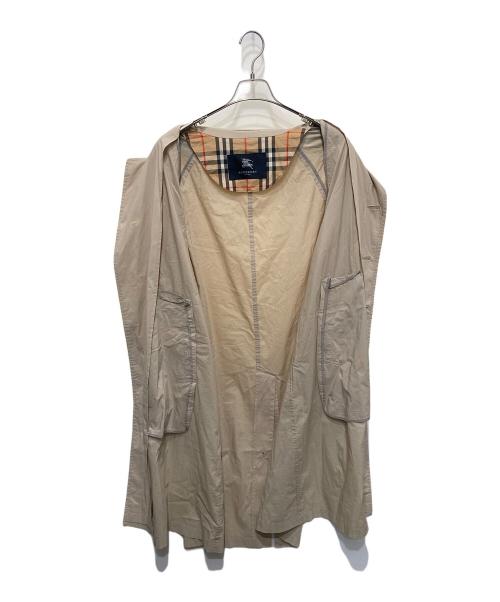 BURBERRY LONDON（バーバリーロンドン）BURBERRY LONDON (バーバリーロンドン) ステンカラーコート ベージュ サイズ:Ⅼの古着・服飾アイテム