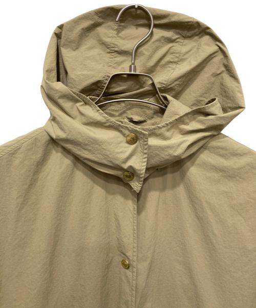 Traditional Weatherwear（トラディショナルウェザーウェア）Traditional Weatherwear (トラディショナルウェザーウェア) パッカブル マールトン フード コート ベージュ サイズ:34の古着・服飾アイテム