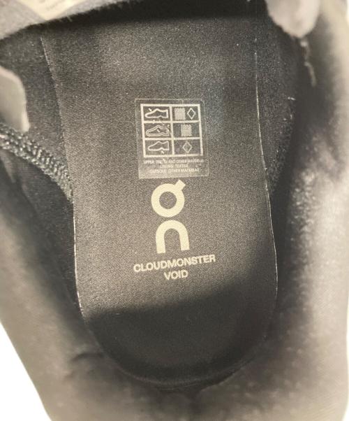 on（オン）on (オン) Cloudmonster Void 1／クラウドモンスター ヴォイド ブラック サイズ:ＵＳＭ８の古着・服飾アイテム