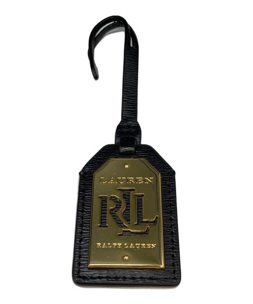 LAUREN RALPH LAUREN（ローレン ラルフ ローレン）LAUREN RALPH LAUREN (ローレン ラルフ ローレン) チャーム付き2WAYトートバッグ ブラックの古着・服飾アイテム