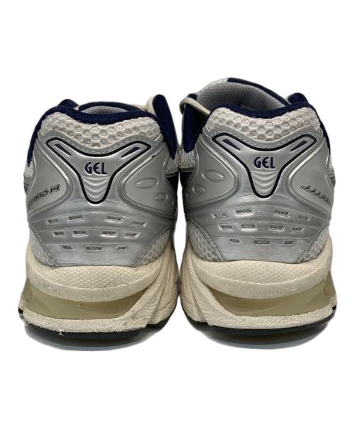 asics（アシックス）asics (アシックス) JJJJound (ジョウンド) 別注 GEL-KAYANO 14／ゲルカヤノ 14 ホワイト×ブラック サイズ:US9の古着・服飾アイテム
