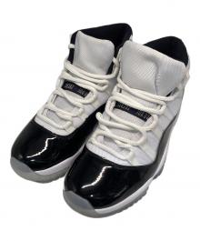 NIKE（ナイキ）の古着「Air Jordan 11 Retro "Concord"／エアジョーダン11 レトロ "コンコルド"」｜ホワイト×ブラック