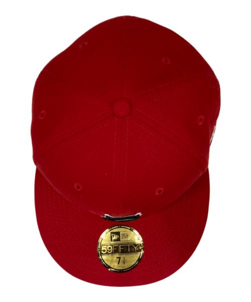 SUPREME（シュプリーム）SUPREME (シュプリーム) New Era (ニューエラ) Devil S Logo Cap レッド サイズ:73/8の古着・服飾アイテム