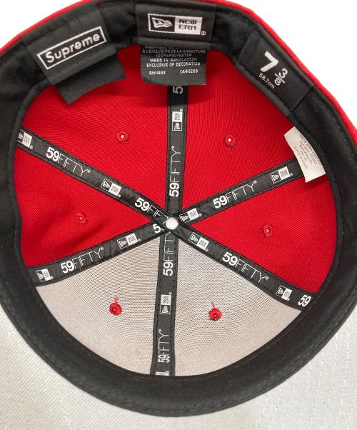 SUPREME（シュプリーム）SUPREME (シュプリーム) New Era (ニューエラ) Devil S Logo Cap レッド サイズ:73/8の古着・服飾アイテム