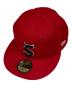 SUPREME（シュプリーム）の古着「Devil S Logo Cap」｜レッド
