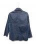 AURALEE (オーラリー) HARD TWIST LIGHT DENIM SHIRTS BLOUSON／ハード ツイスト ライト デニム シャツ ブルゾン インディゴ サイズ:３：17000円