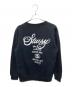 stussy (ステューシー) ワールドツアープリントスウェット ブラック サイズ:Ⅿ：8000円