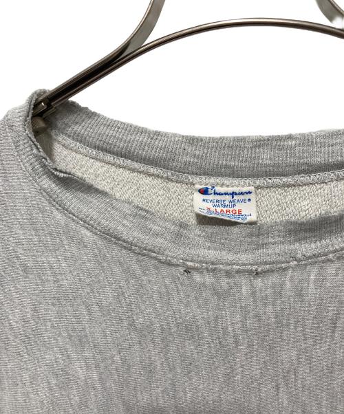 Champion REVERSE WEAVE（チャンピオン リバース ウィーブ）Champion REVERSE WEAVE (チャンピオン リバース ウィーブ) 80's リバースウィーブスウェット グレー サイズ:XLの古着・服飾アイテム