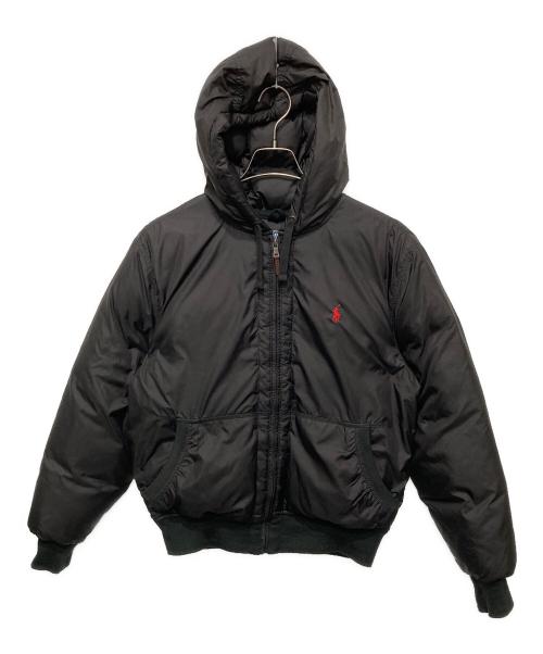 POLO RALPH LAUREN（ポロ・ラルフローレン）POLO RALPH LAUREN (ポロ・ラルフローレン) ダウンジャケット ブラック サイズ:Ⅿの古着・服飾アイテム