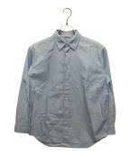 AURALEEオーラリー）の古着「WASHED FINX TWILL SHIRT」｜サックスブルー