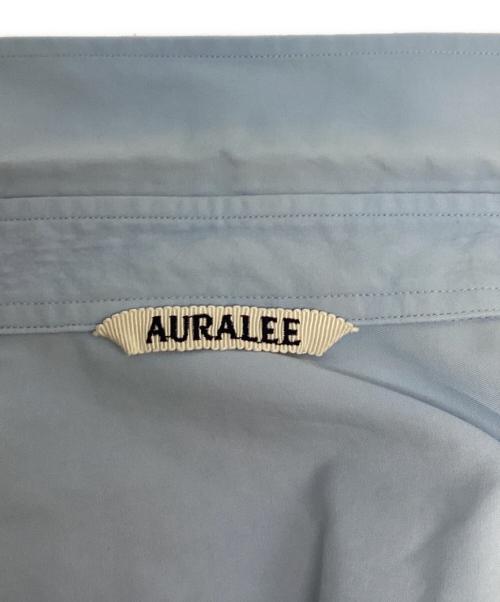 AURALEE（オーラリー）AURALEE (オーラリー) WASHED FINX TWILL SHIRT サックスブルー サイズ:１の古着・服飾アイテム