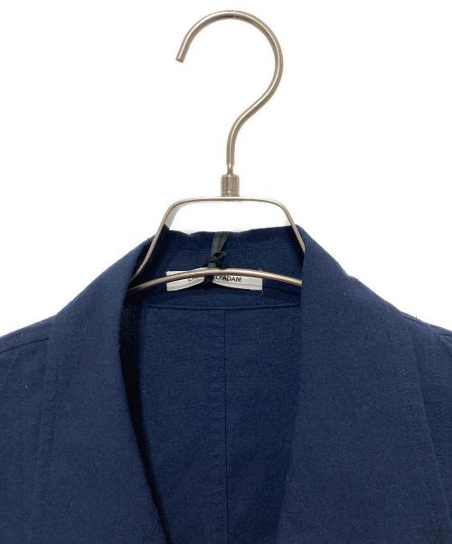 Couture d'adam（クチュールドアダム）Couture d'adam (クチュールドアダム) B-SHOP (ビショップ) 別注ダブルブレスト シャツジャケット ネイビー サイズ:40の古着・服飾アイテム