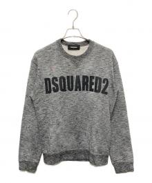 DSQUARED2（ディースクエアード）の古着「プリントスウェット」｜グレー