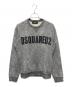 DSQUARED2（ディースクエアード）の古着「プリントスウェット」｜グレー