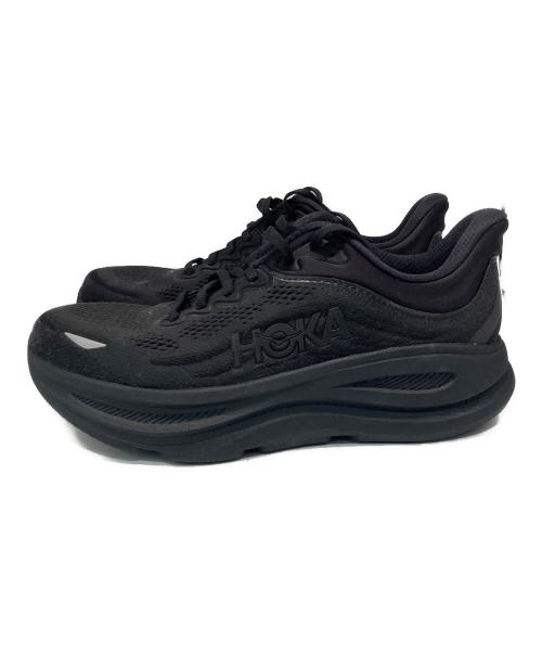 HOKA（ホカ）HOKA (ホカ) Bondi 9 Wide／ボンダイ 9 ワイド ブラック サイズ:USM9の古着・服飾アイテム