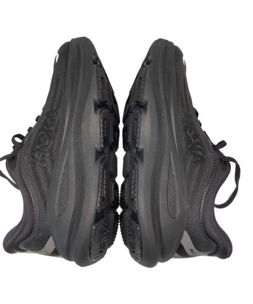 HOKA（ホカ）HOKA (ホカ) Bondi 9 Wide／ボンダイ 9 ワイド ブラック サイズ:USM9の古着・服飾アイテム