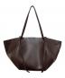 CHARLES & KEITH (チャールズアンドキース) Calla カルラ ラージュトートバッグ ブラウン：10000円