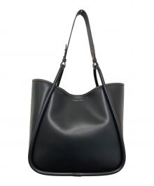 CHARLES & KEITH（チャールズアンドキース）の古着「Lyla ライラチューブラートートバッグ（XL）」｜ブラック