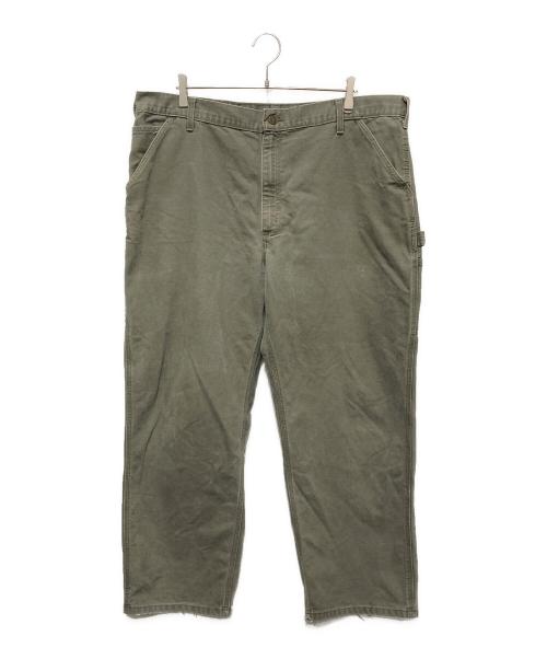 CarHartt（カーハート）CarHartt (カーハート) ウォッシュド ダック ペインターパンツ カーキ サイズ:42の古着・服飾アイテム