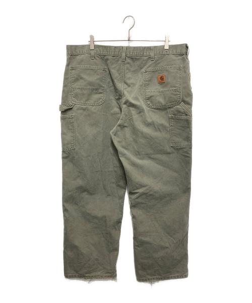 CarHartt（カーハート）CarHartt (カーハート) ウォッシュド ダック ペインターパンツ カーキ サイズ:42の古着・服飾アイテム