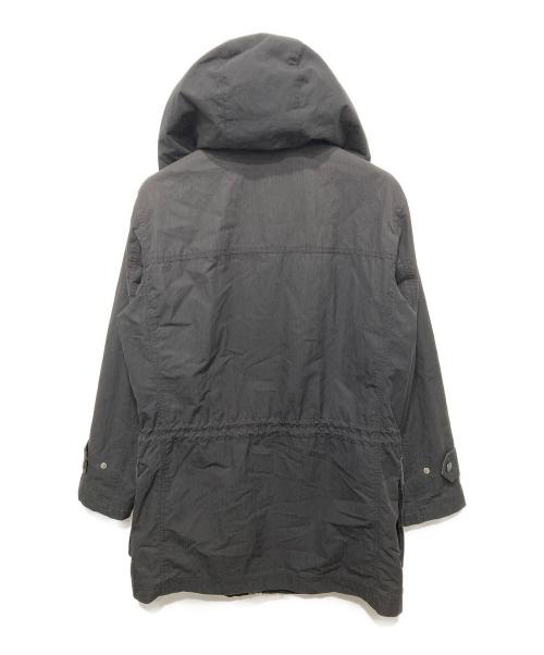 BURBERRY LONDON（バーバリーロンドン）BURBERRY LONDON (バーバリーロンドン) フーデッドコート ブラック サイズ:Ⅿの古着・服飾アイテム