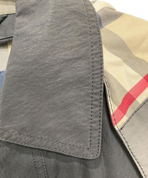 BURBERRY LONDON（バーバリーロンドン）BURBERRY LONDON (バーバリーロンドン) フーデッドコート ブラック サイズ:Ⅿの古着・服飾アイテム