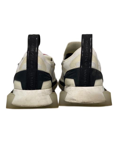 DOLCE & GABBANA（ドルチェ＆ガッバーナ）DOLCE & GABBANA (ドルチェ＆ガッバーナ) ニューソレント メッシュ ローカットスニーカー ホワイト サイズ:41の古着・服飾アイテム