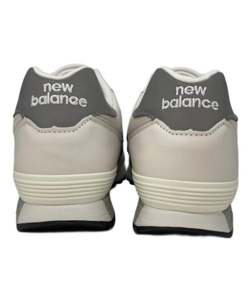 NEW BALANCE（ニューバランス）NEW BALANCE (ニューバランス) M576 レザースニーカー ホワイト サイズ:USA 9 1/2の古着・服飾アイテム