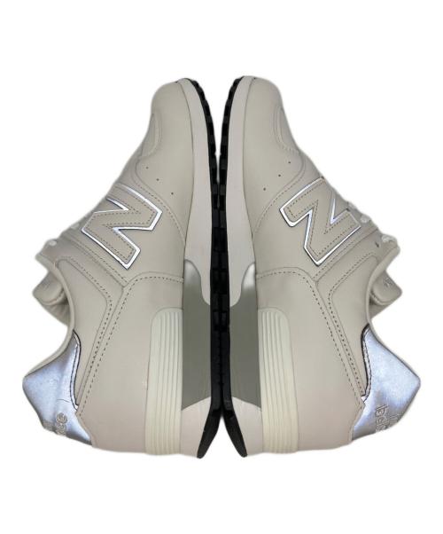 NEW BALANCE（ニューバランス）NEW BALANCE (ニューバランス) M576 レザースニーカー ホワイト サイズ:USA 9 1/2の古着・服飾アイテム