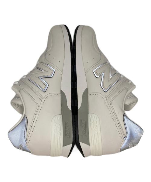 NEW BALANCE（ニューバランス）NEW BALANCE (ニューバランス) M576 レザースニーカー ホワイト サイズ:USA 9 1/2の古着・服飾アイテム
