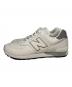 NEW BALANCE (ニューバランス) M576 レザースニーカー ホワイト サイズ:USA 9 1/2：18000円