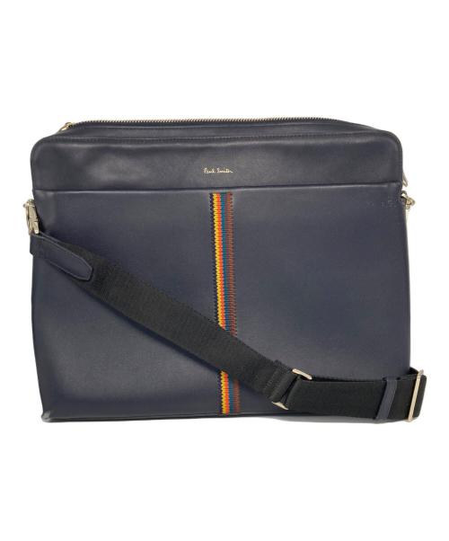 PAUL SMITH（ポールスミス）PAUL SMITH (ポールスミス) 2WAYクラッチバッグ ネイビーの古着・服飾アイテム
