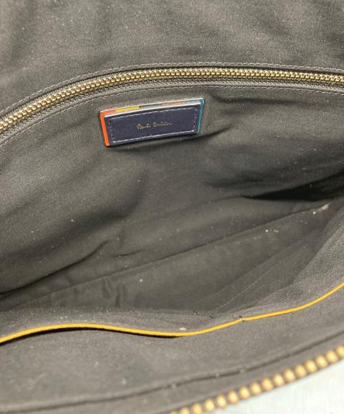 PAUL SMITH（ポールスミス）PAUL SMITH (ポールスミス) 2WAYクラッチバッグ ネイビーの古着・服飾アイテム