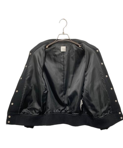 Spick and Span（スピック＆スパン）Spick and Span (スピック＆スパン) スタジアムジャンパー ブラック サイズ:36の古着・服飾アイテム