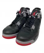 NIKEナイキ）の古着「Air Jordan 4 Retro "Bred Reimagined"」｜ブラック
