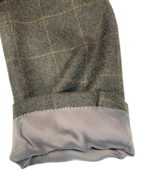 Paul Smith London（ポールスミスロンドン）Paul Smith London (ポールスミスロンドン) チェック柄3Bテーラードジャケット ブラウン サイズ:Ⅼの古着・服飾アイテム