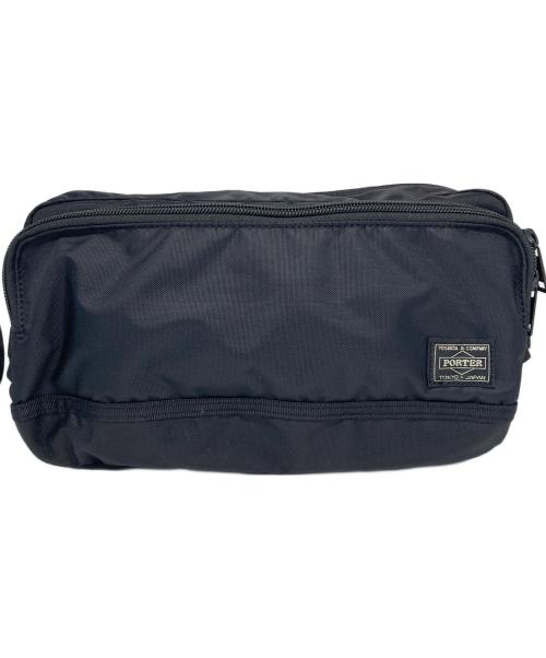 PORTER（ポーター）PORTER (ポーター) ウエストバッグ ブラックの古着・服飾アイテム